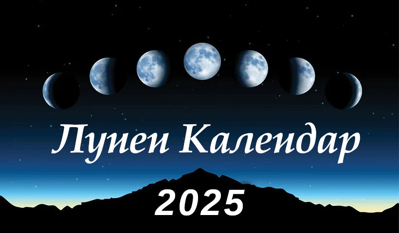 Лунен календар 2025